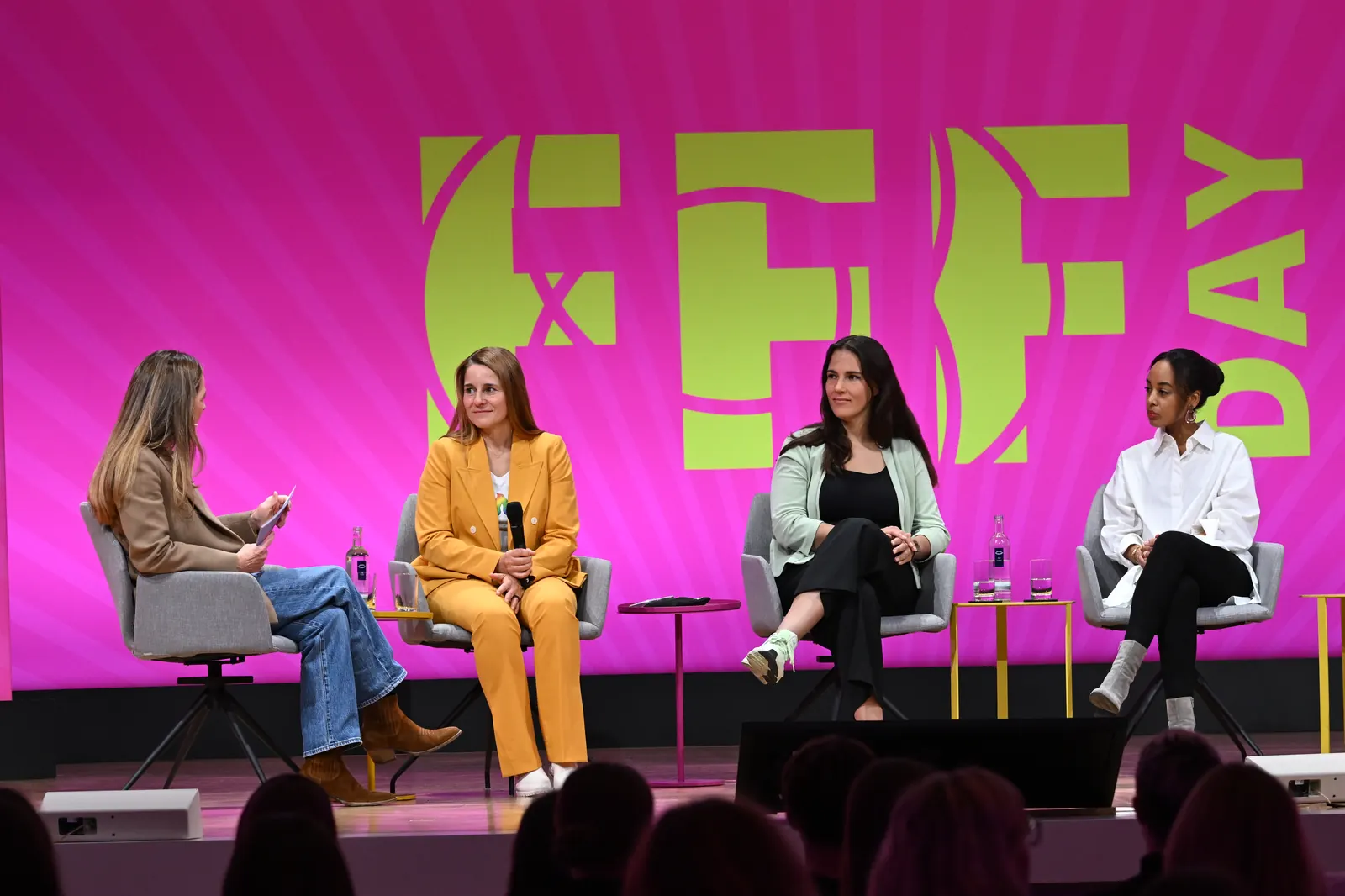 Panel on stage at bcc Berlin